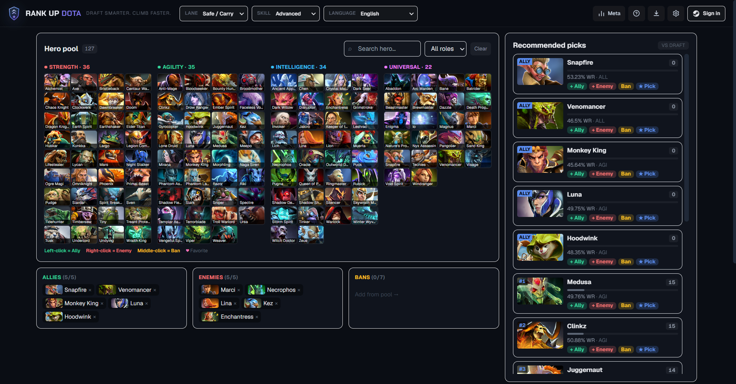 Rank Up Dota