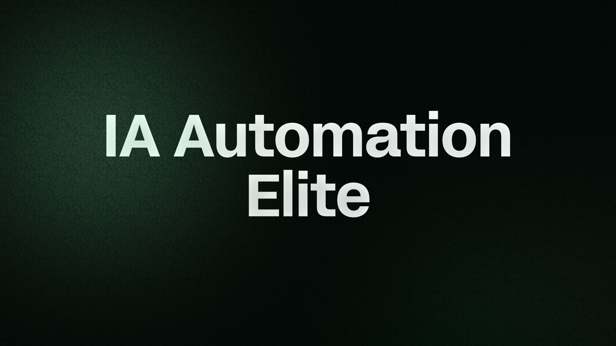 IA Automation Elite