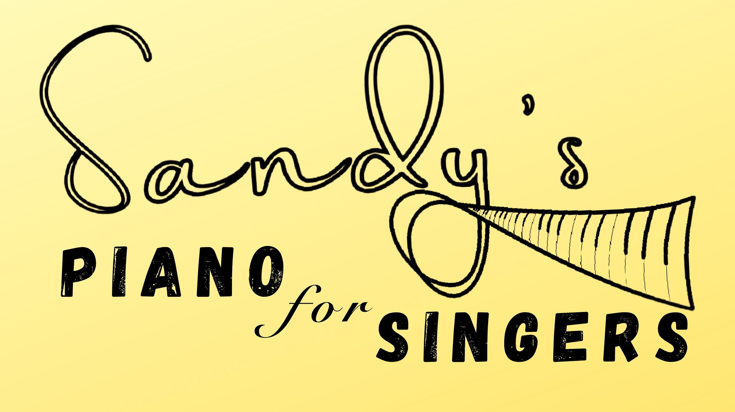 Sandy's Piano For Singers