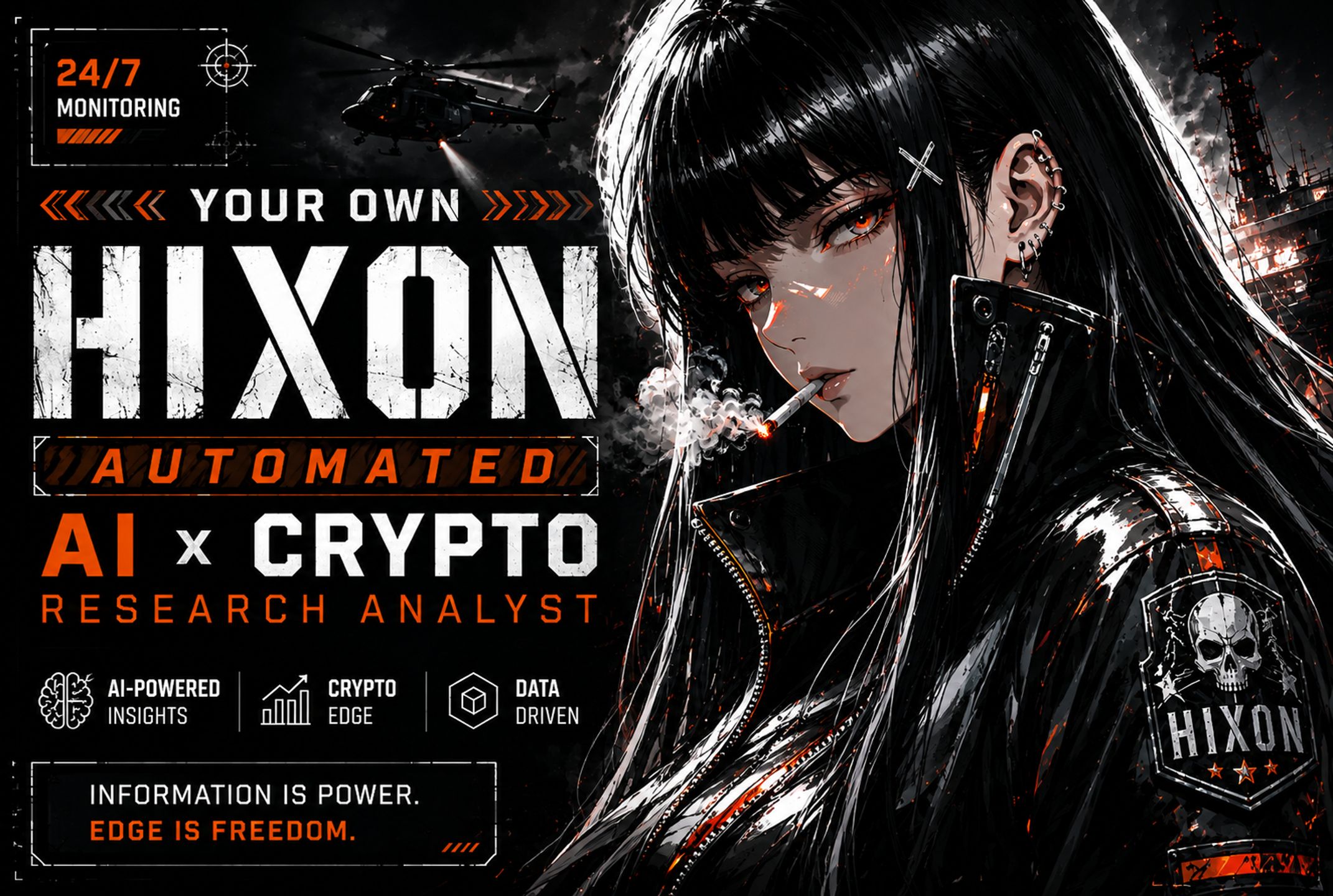 Hix0n Automated Crypto/AI Research Skill