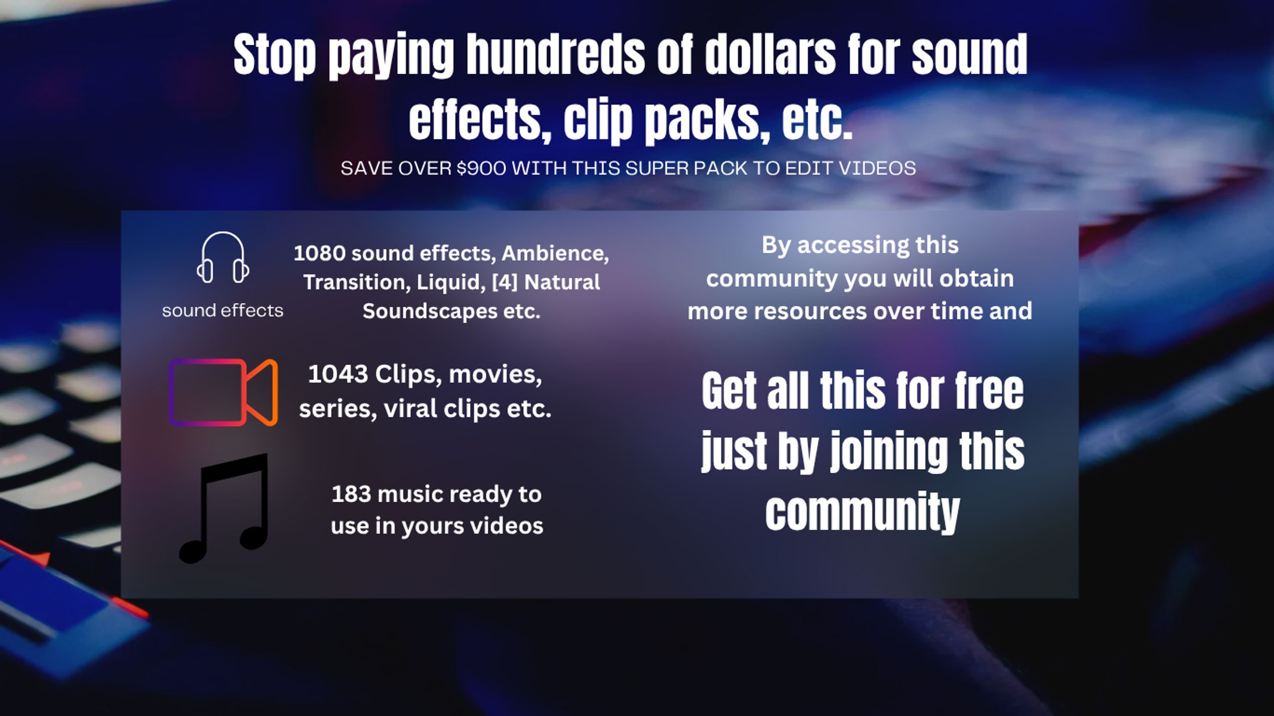Content Creation Pack