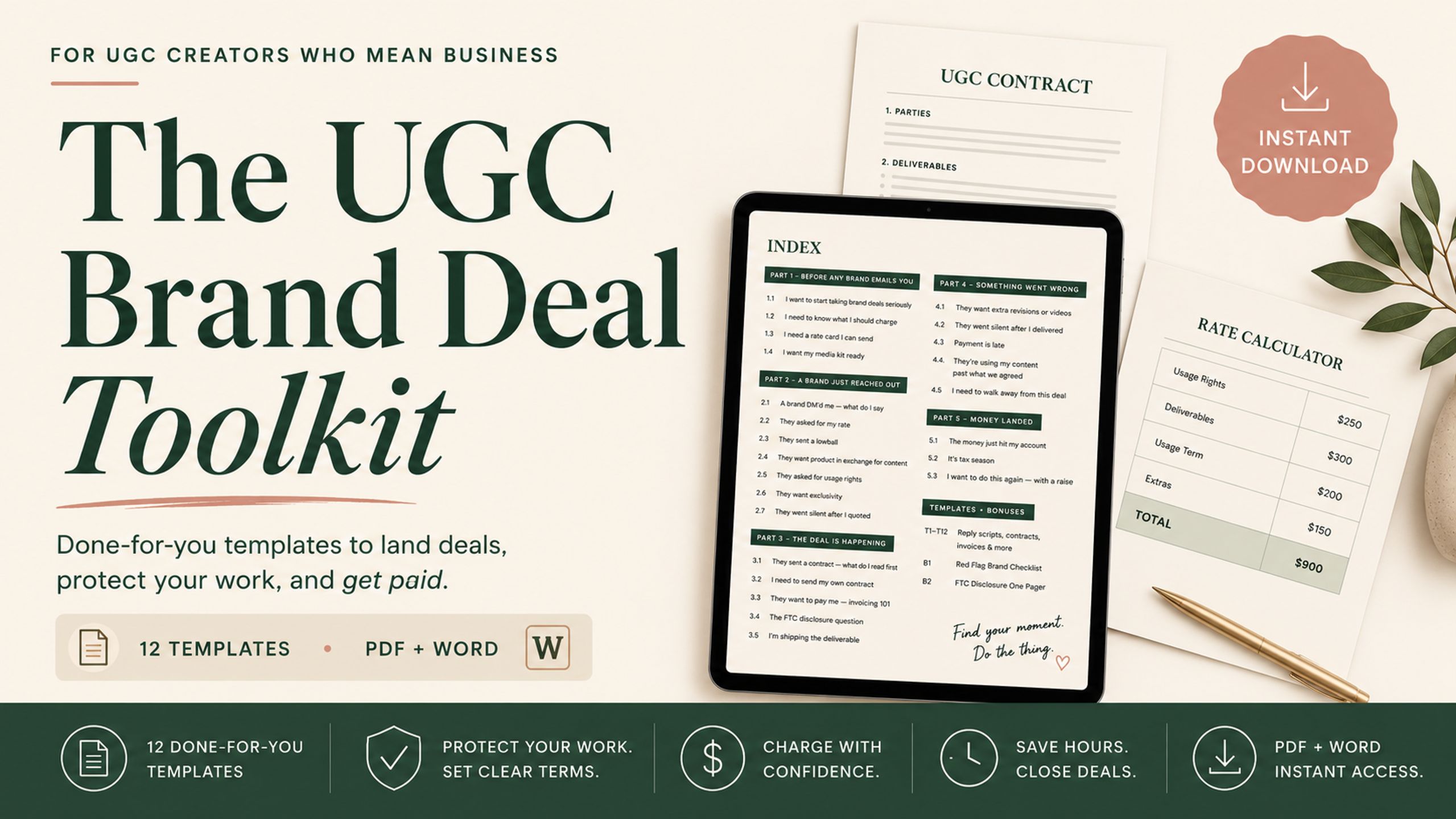 UGC Brand Deal Toolkit