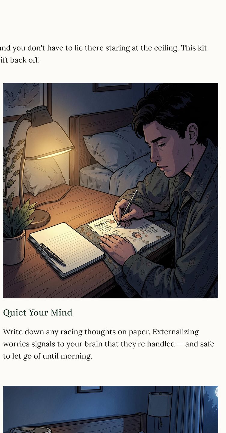 3 A.M. Sleep Reset Kit