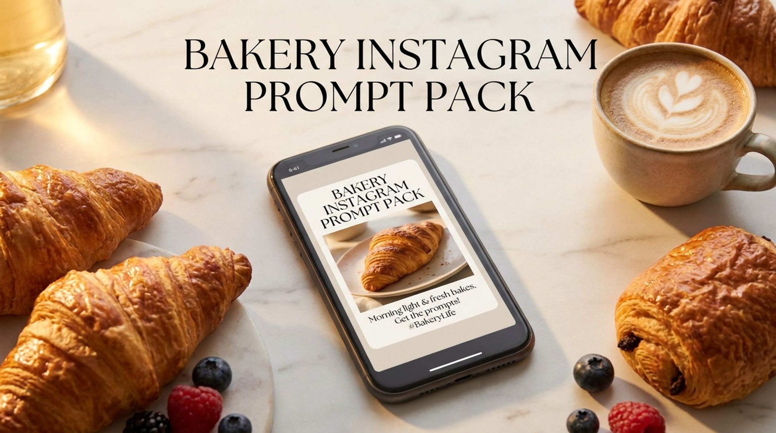 Bakery Instagram Prompt Pack