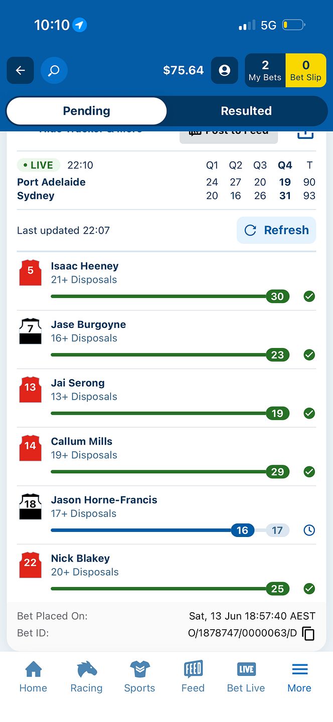 We give the best afl/nba picks