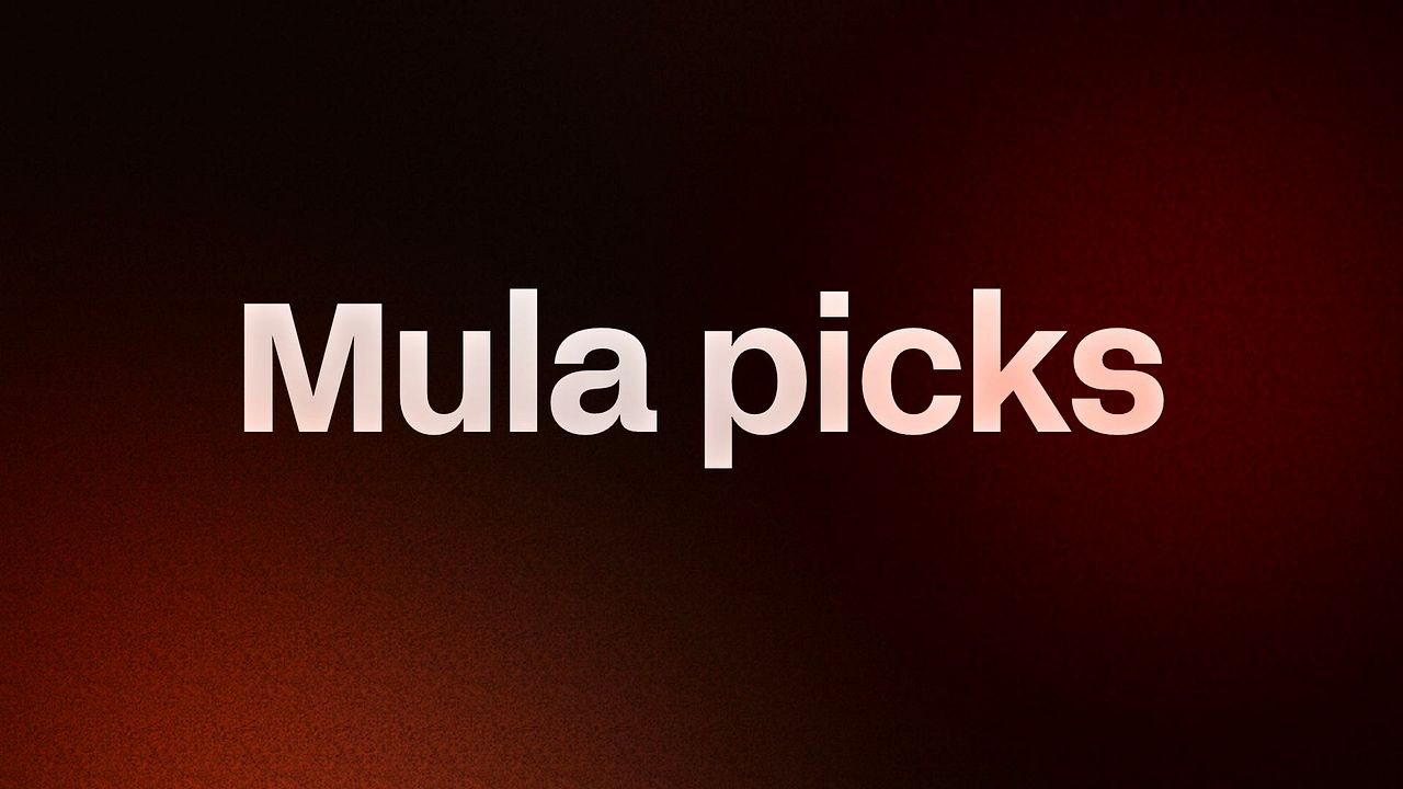 Mula picks 