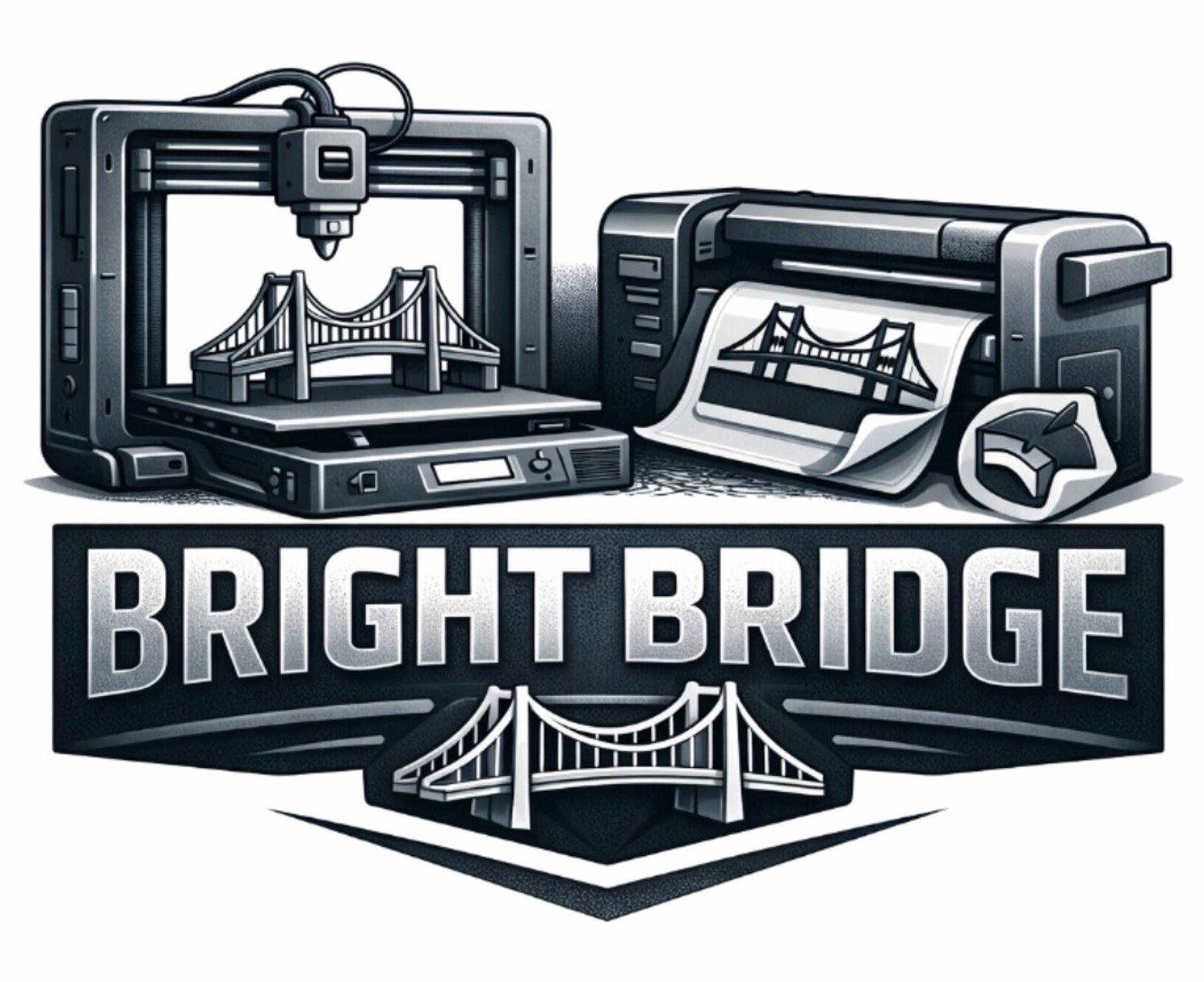 BrightBridge 3d print/sticker