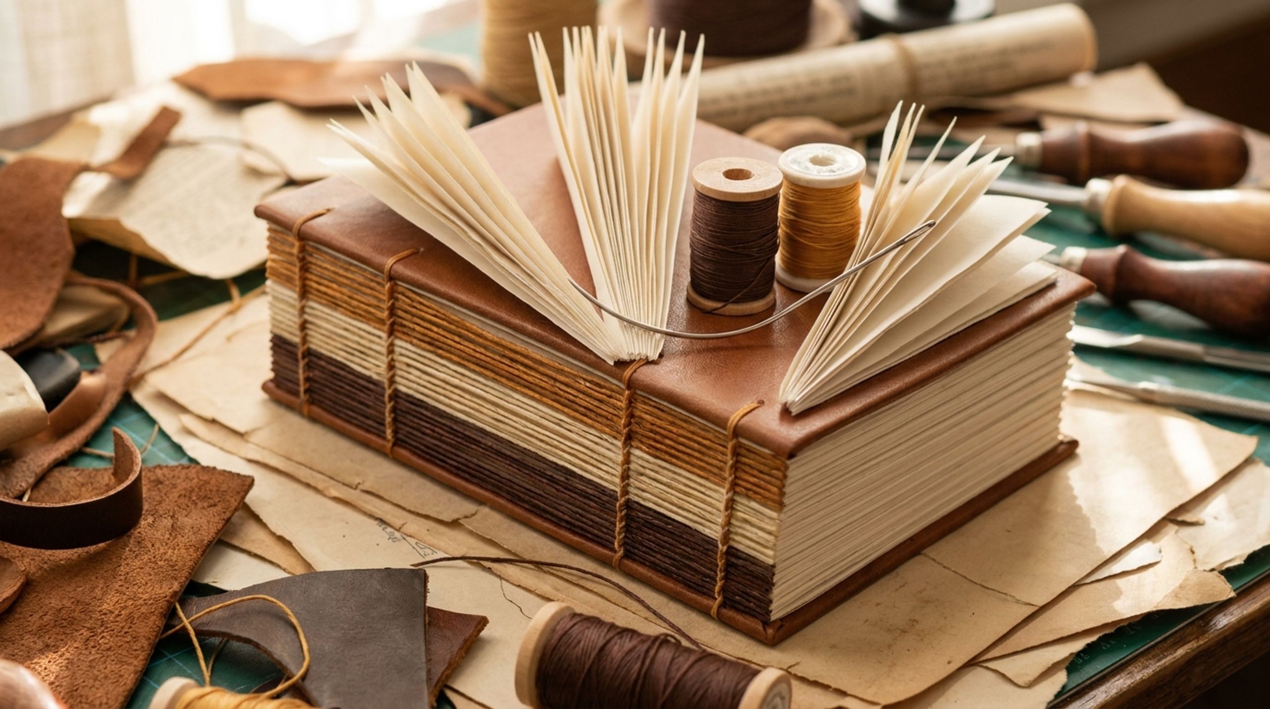 30-Day Coptic Stitch Hardcover Journal Cohort