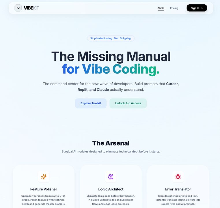 Vibe App Kit