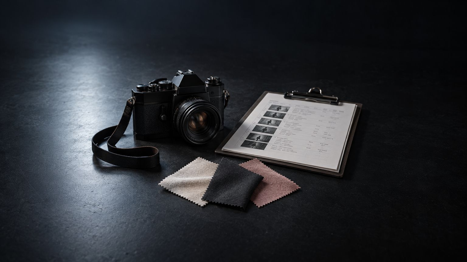 Brand Photoshoot Shot List