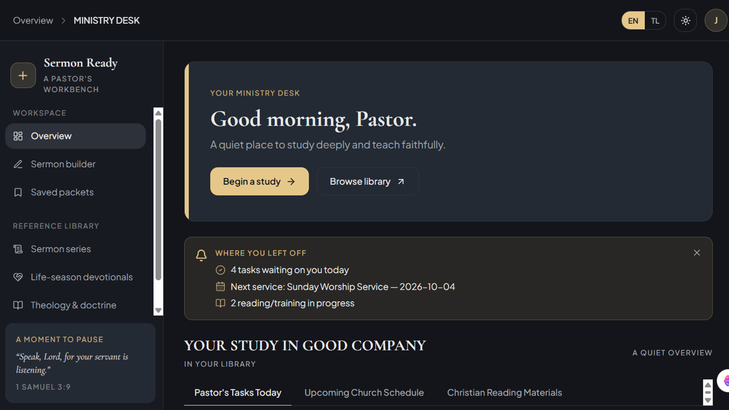 Sermon-ready