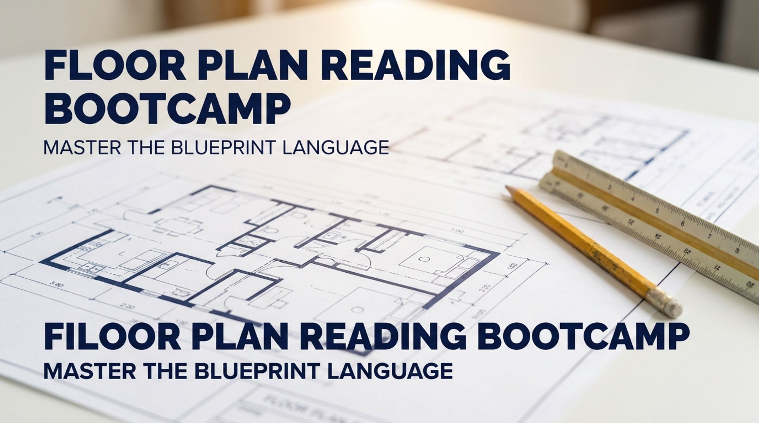 Floor Plan Reading Bootcamp