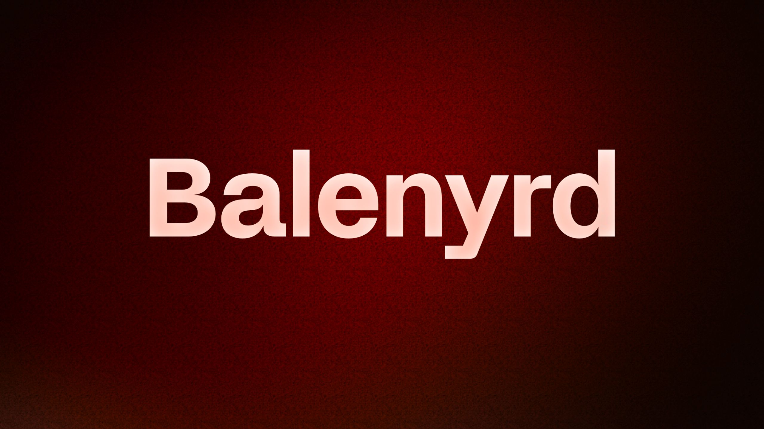 Balenyrd