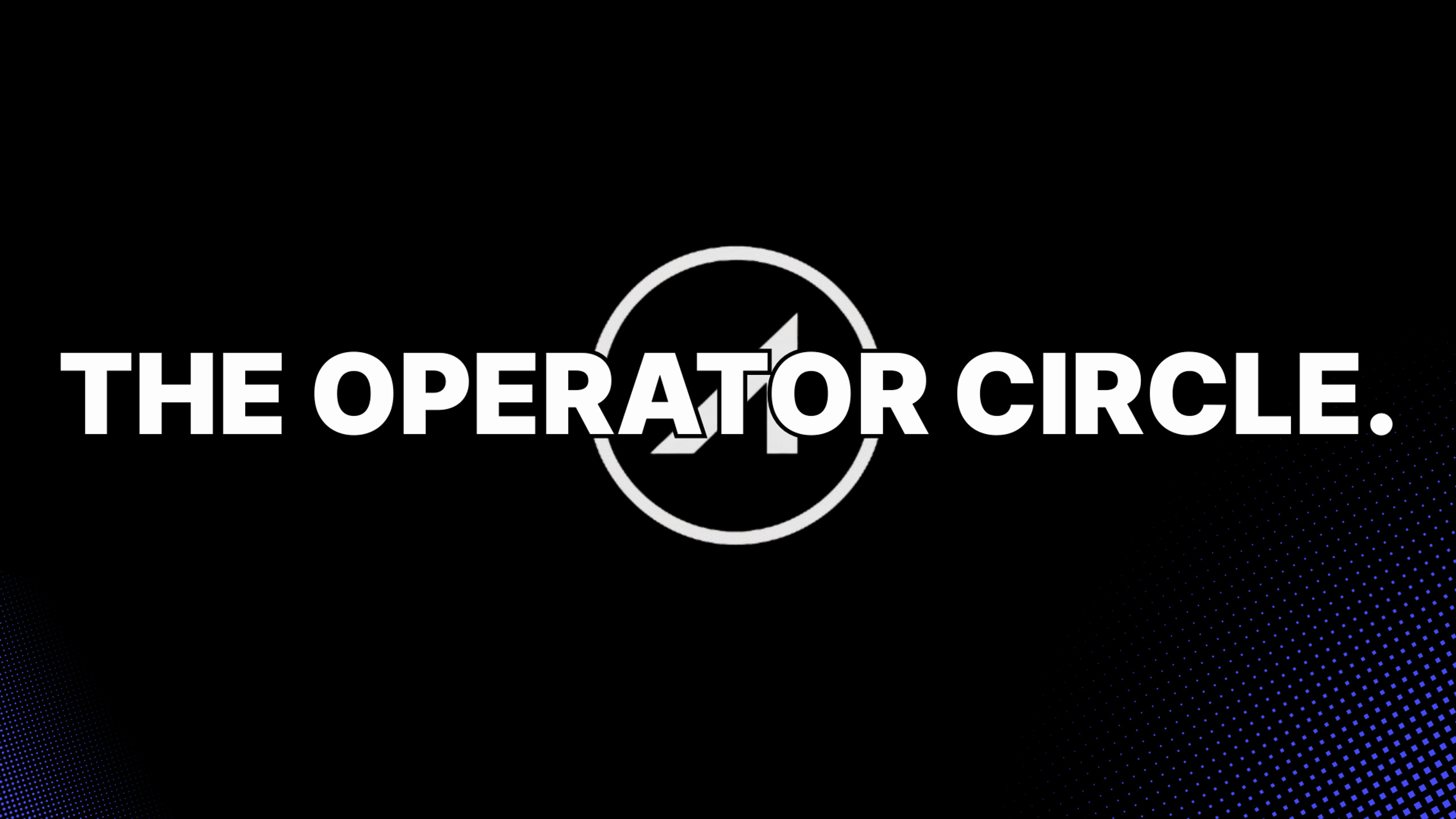 The Operator Circle