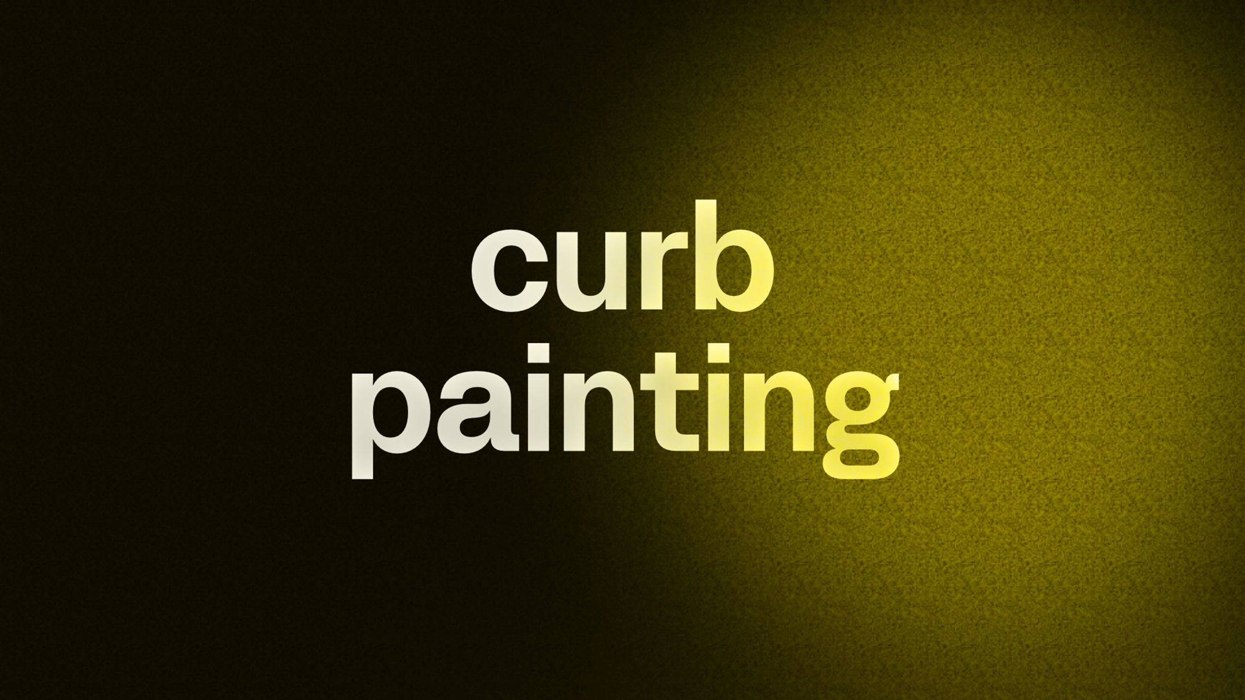 curb painting