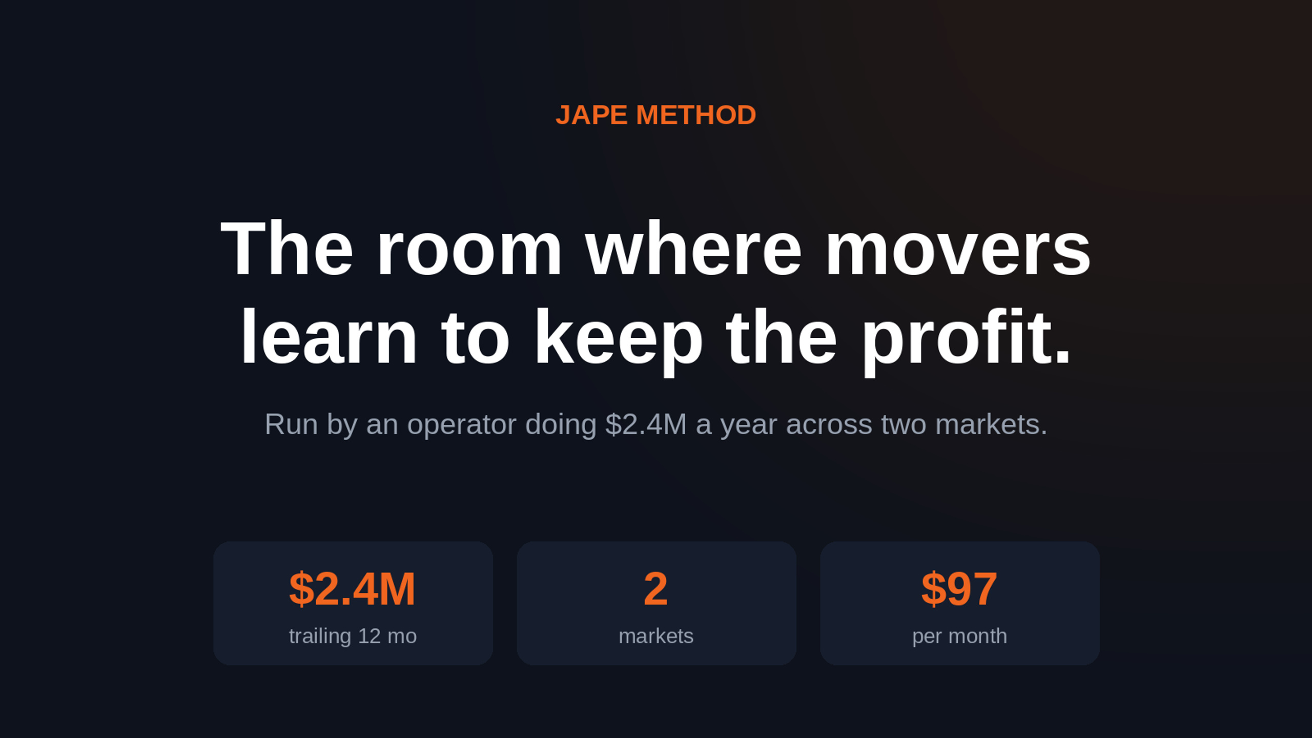JapeMethod