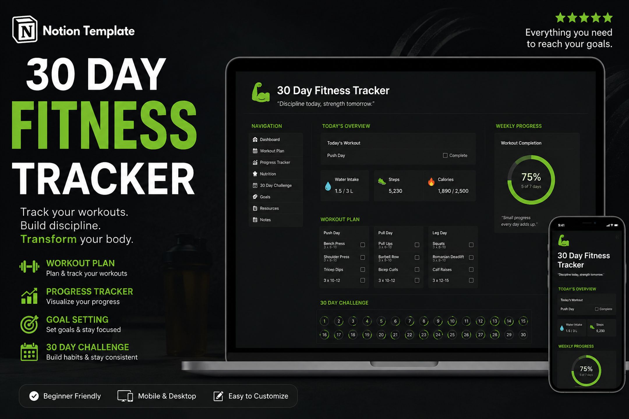 TrackFit Workout Programs