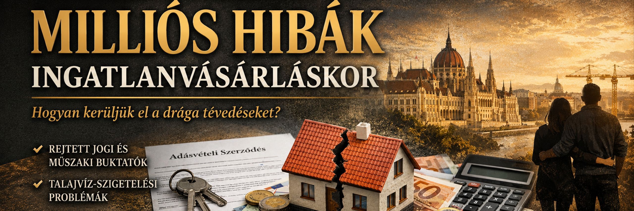 Milliós hibák ingatlanvásárláskor