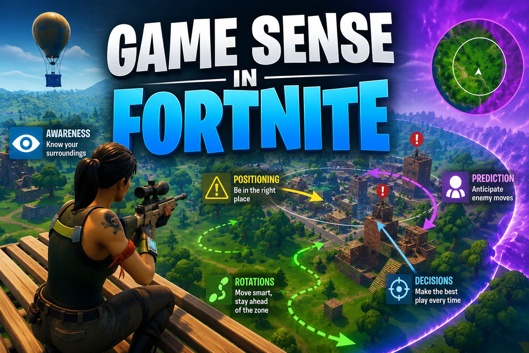 Game Sense in Fortnite · Guide