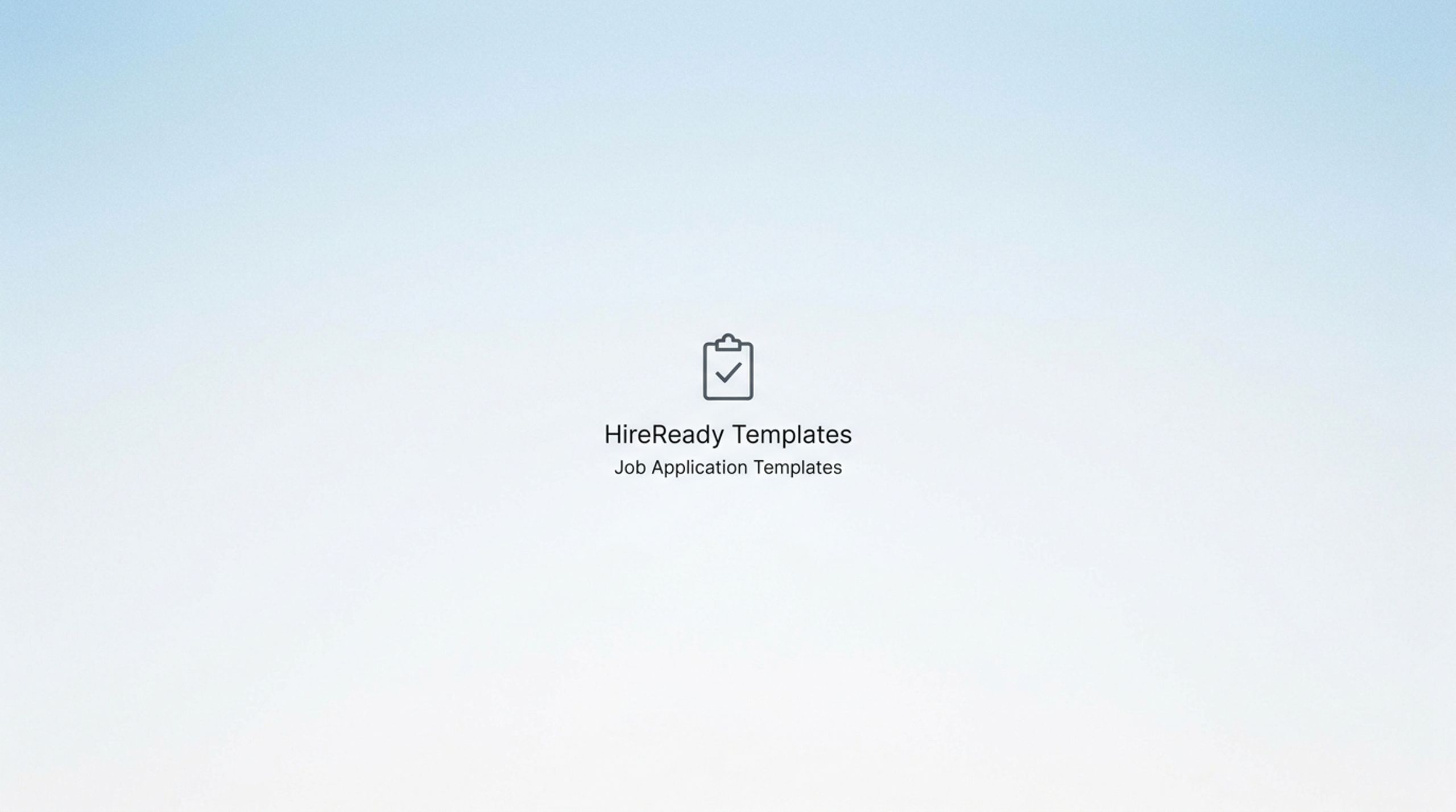 HireReady Templates
