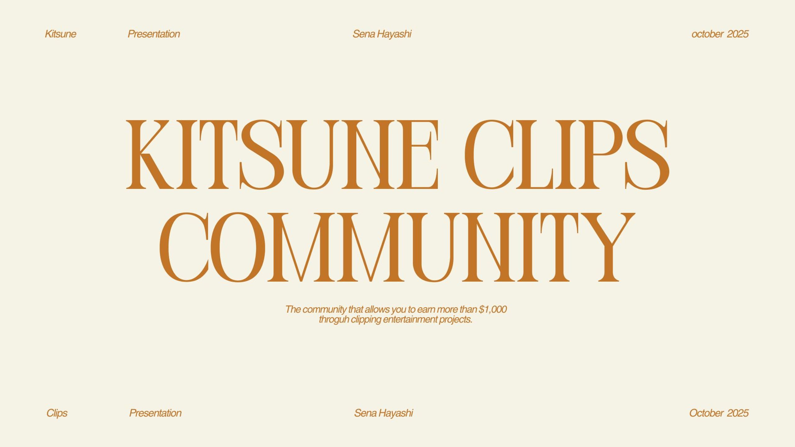 KITSUNE CLIPS