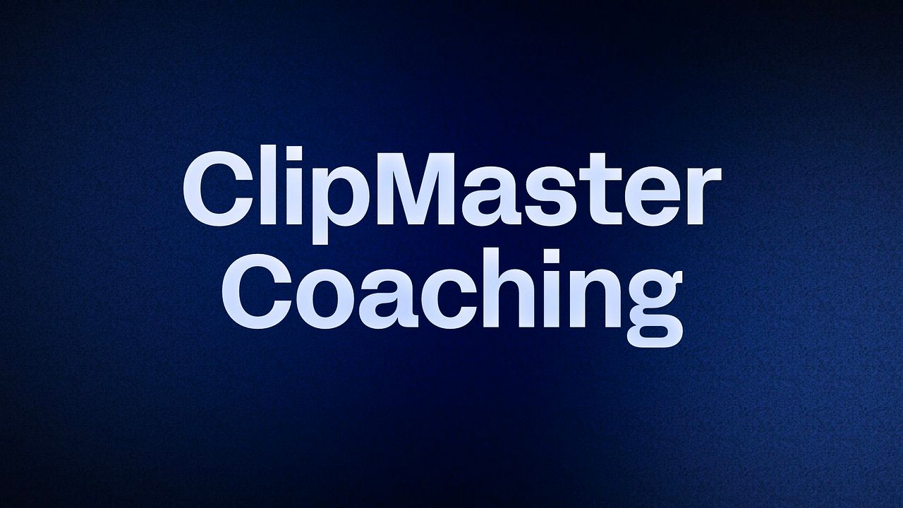 ClipMaster Coaching