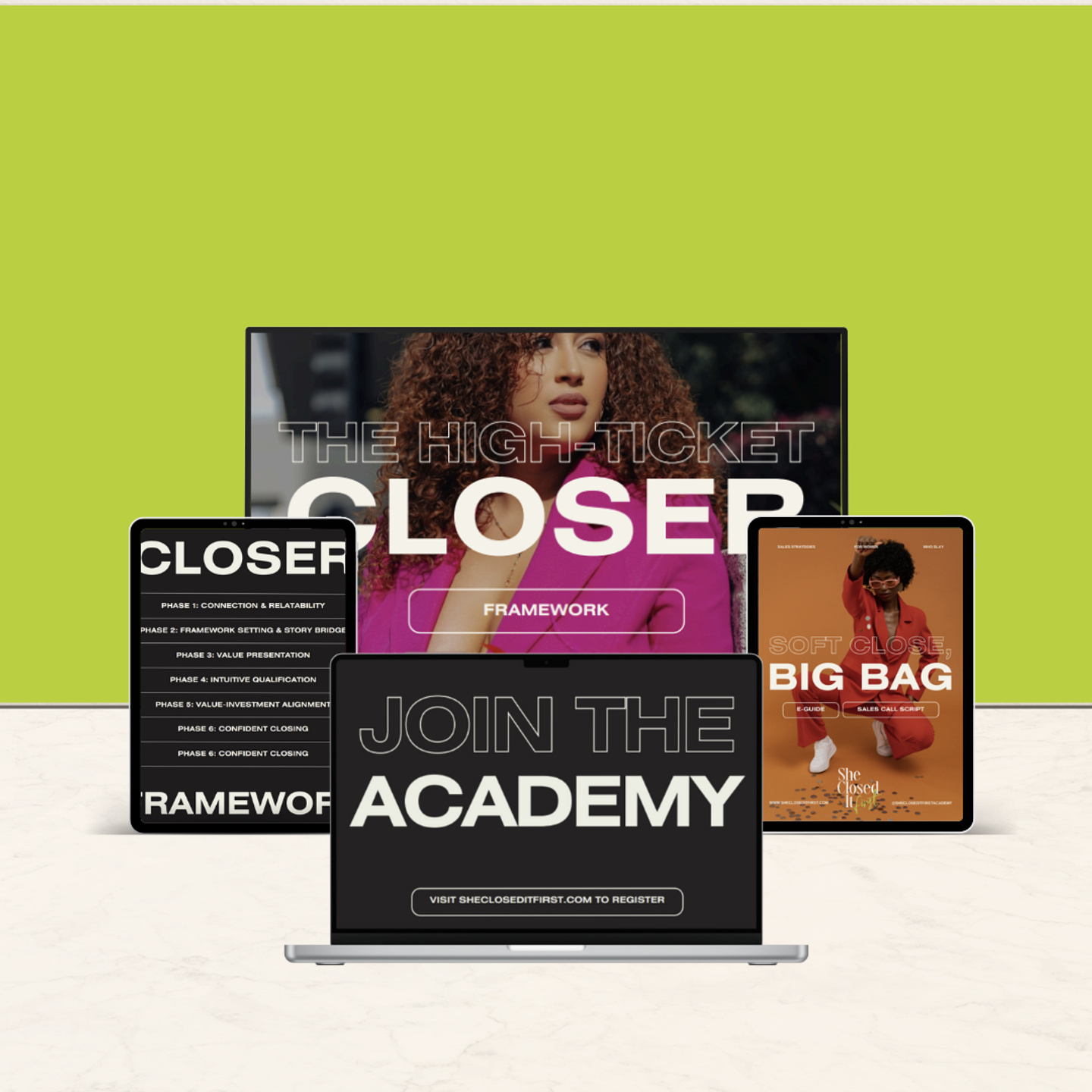 She Closed It First Academy
