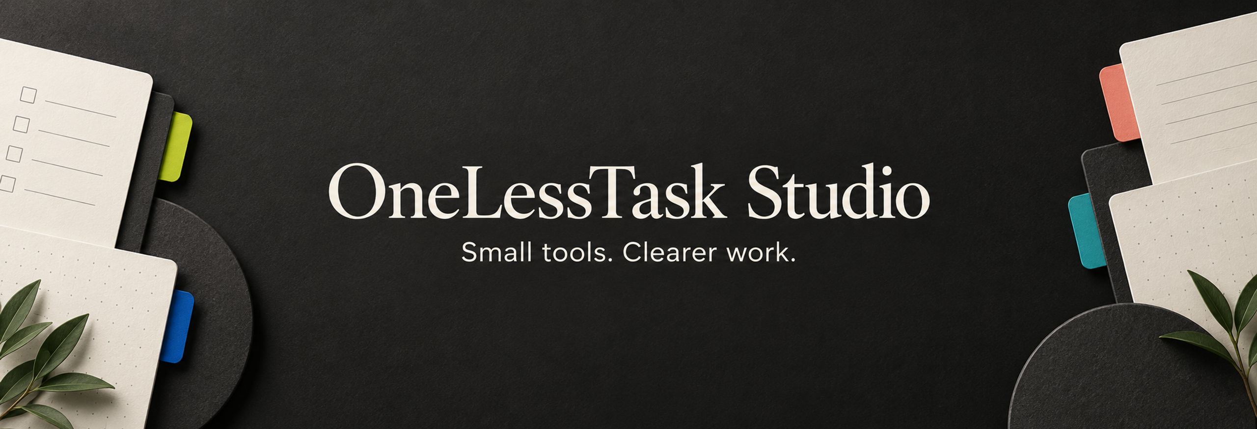 OneLessTask Studio