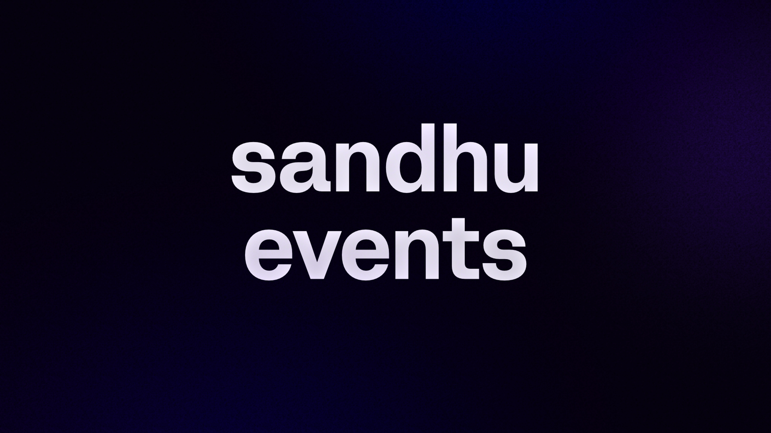 sandhu events