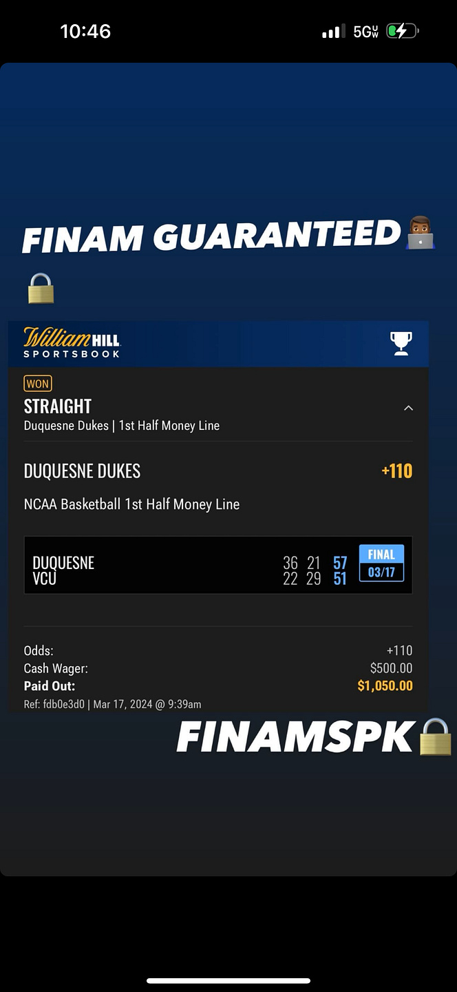 Finam Sports Picks LLC