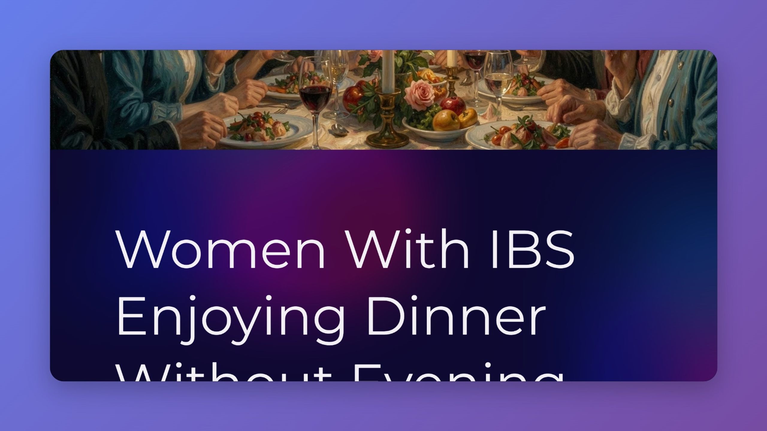 IBS-Friendly Dinners For Calmer Bellies Store