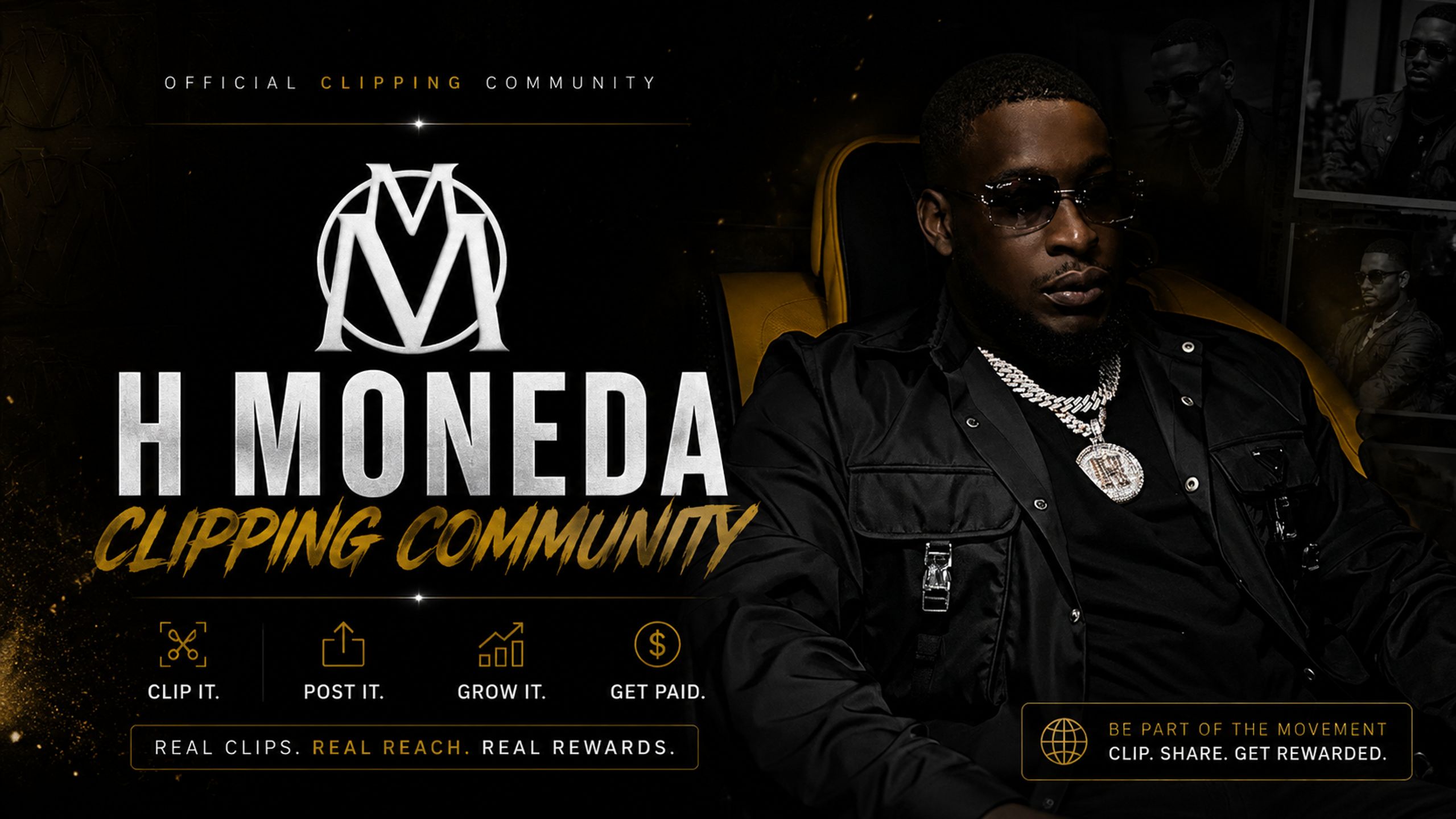 Rapper H Moneda Clipping