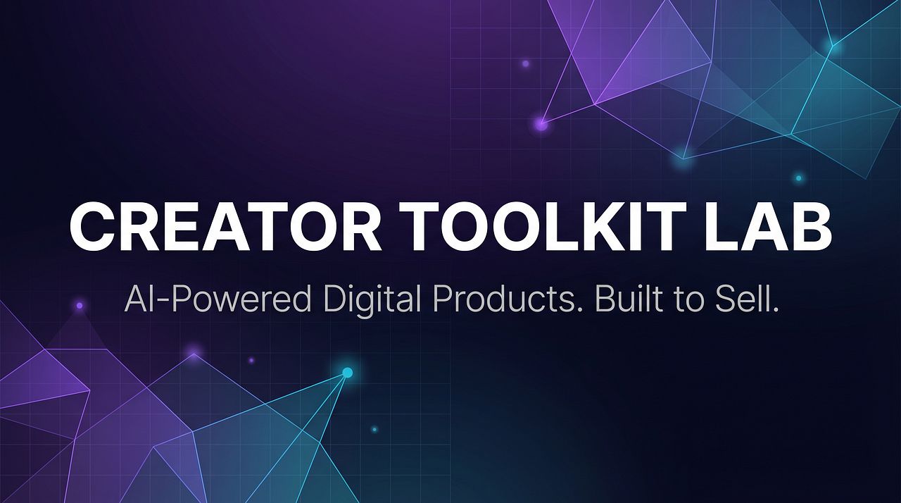 Creator Toolkit Lab