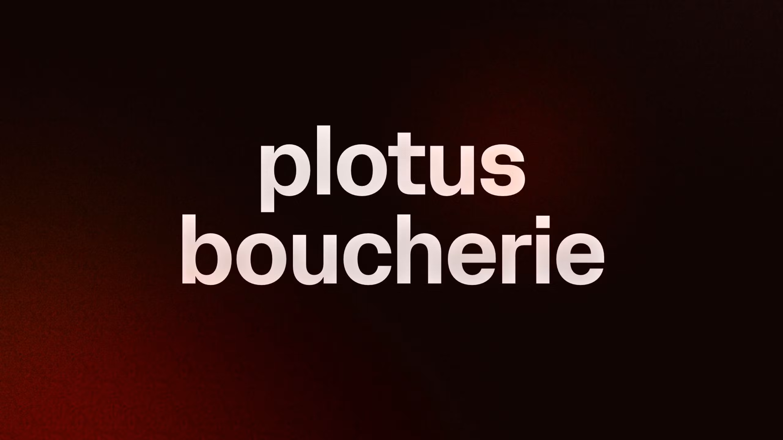 plotus boucherie