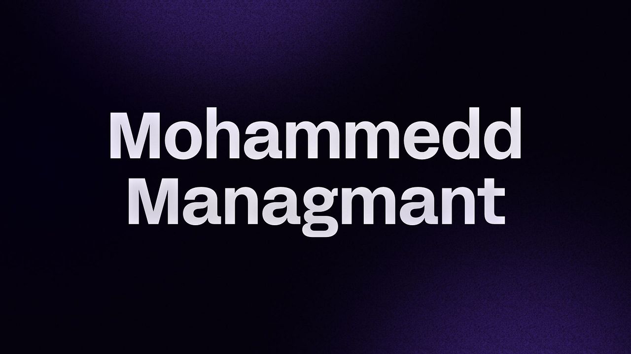Mohammedd Managmant