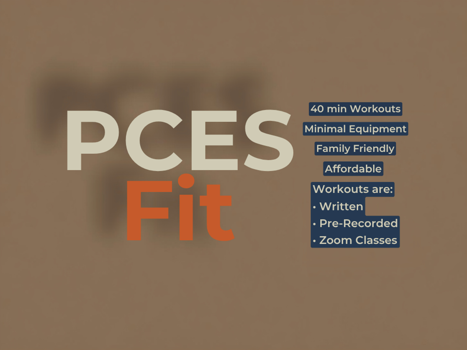PCES Fit