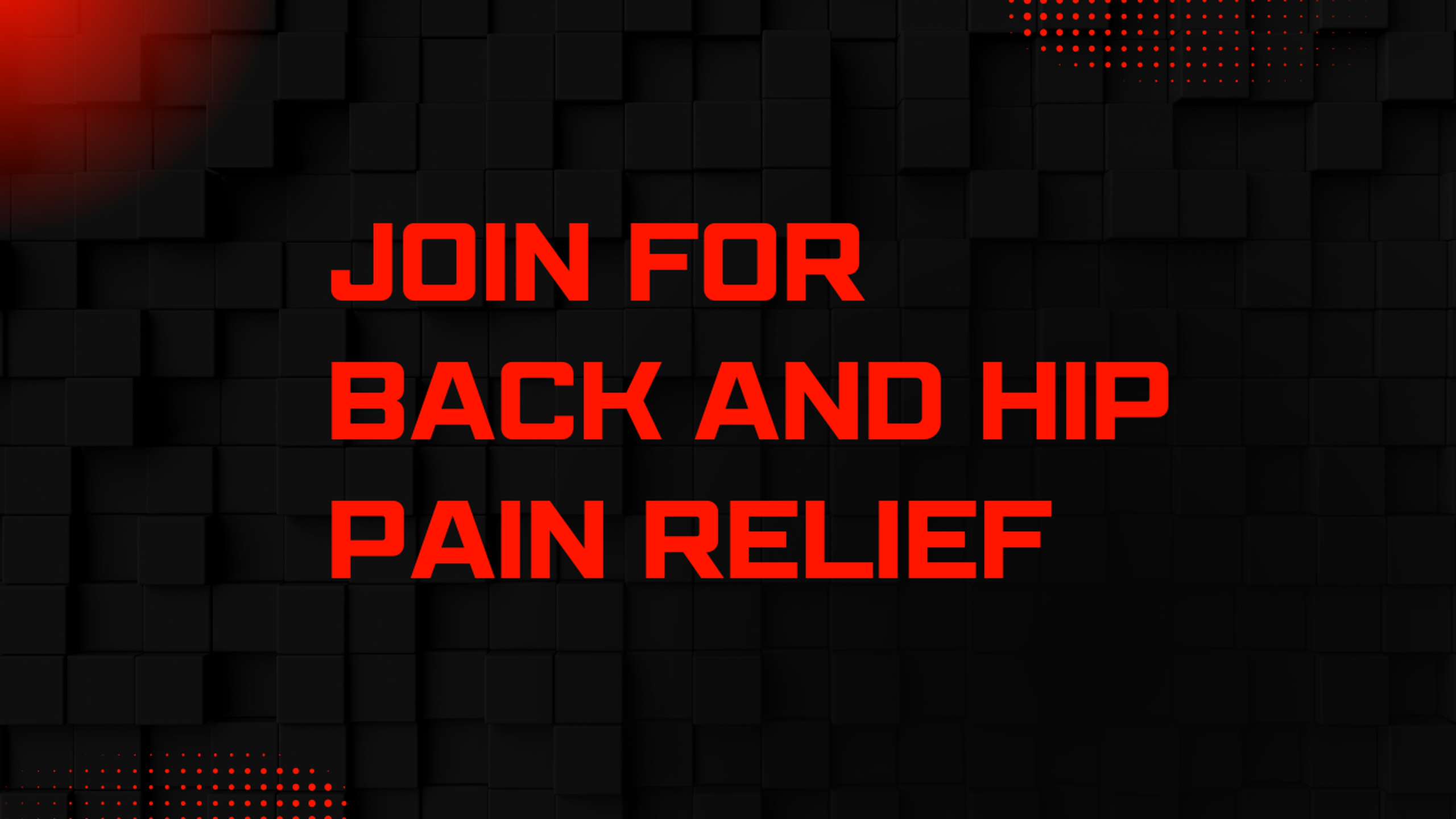 Hip and Back Reset