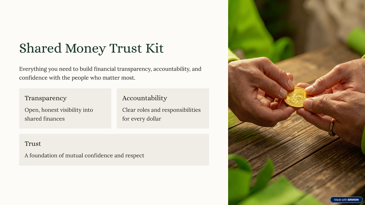 Shared Money Trust Kit