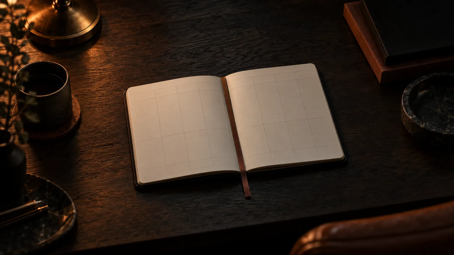 Undated Weekly Spread Planner