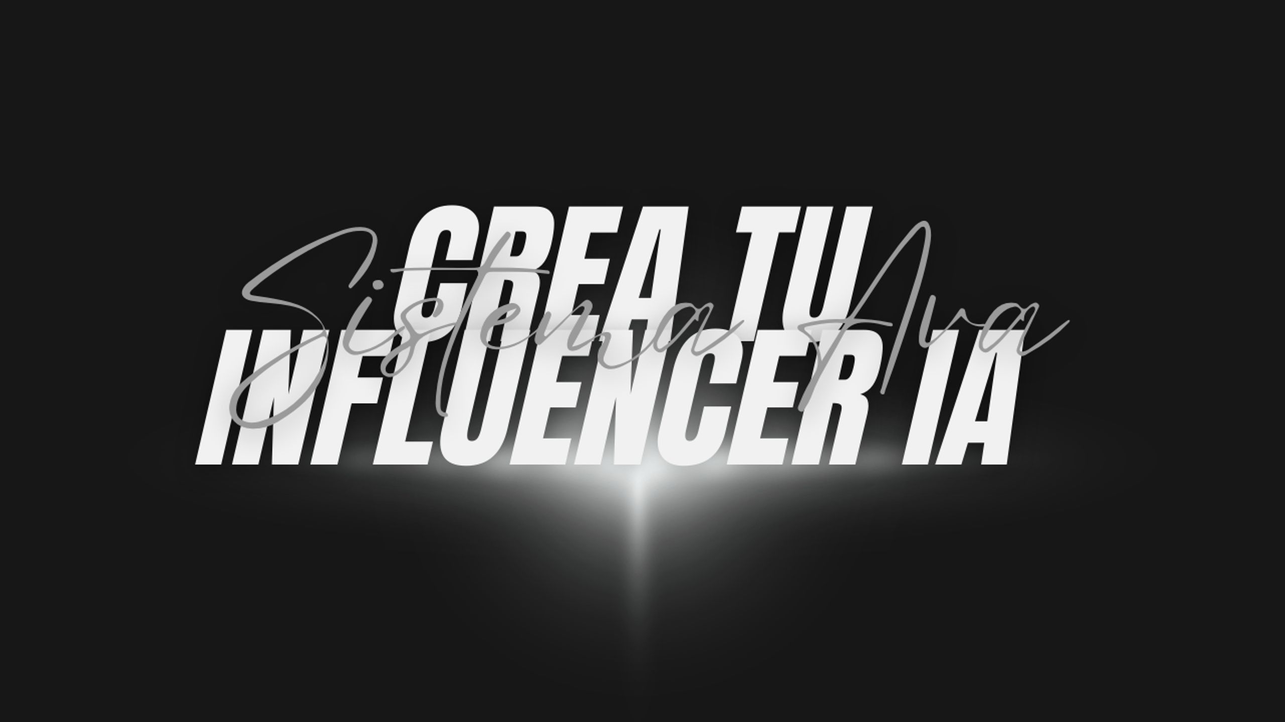 CREA TU INFLUENCER IA