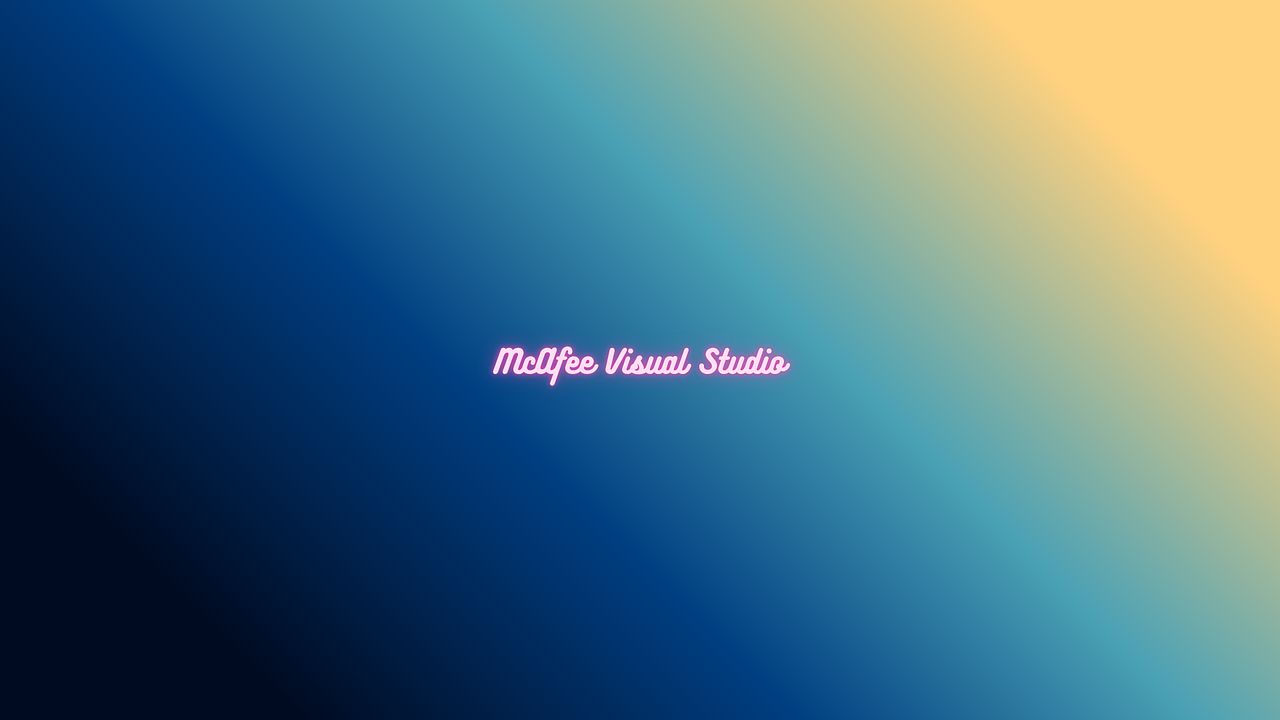 McAfee Visual Studio