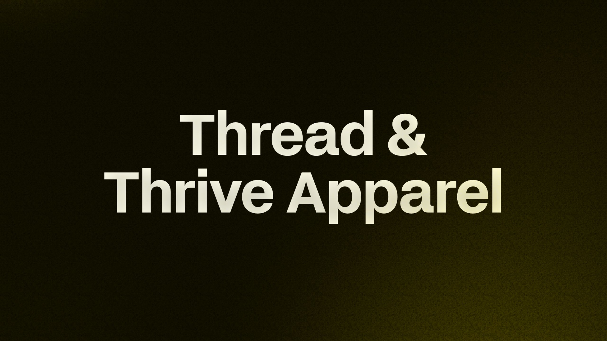 Thread & Thrive Apparel