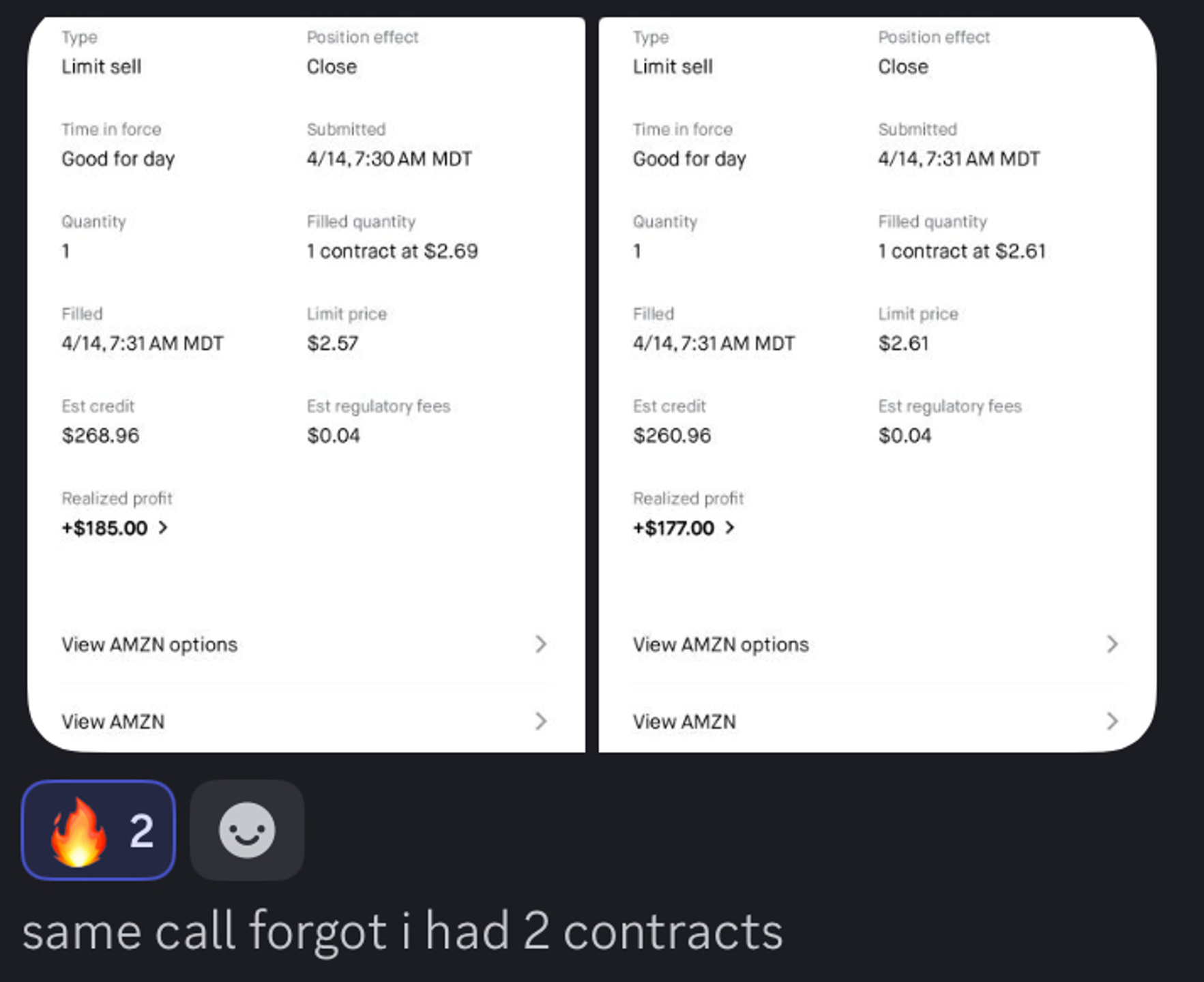 Evan’s Options Trading