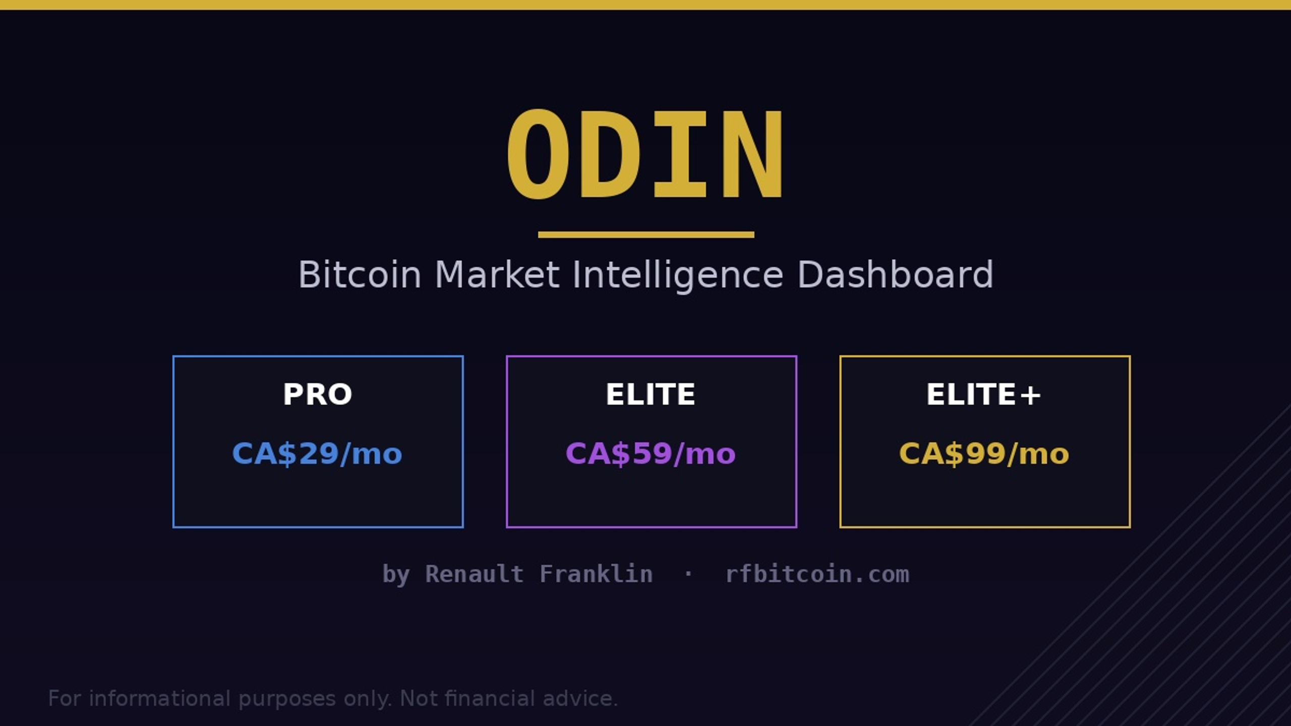 ODIN By RFBitcoin.com