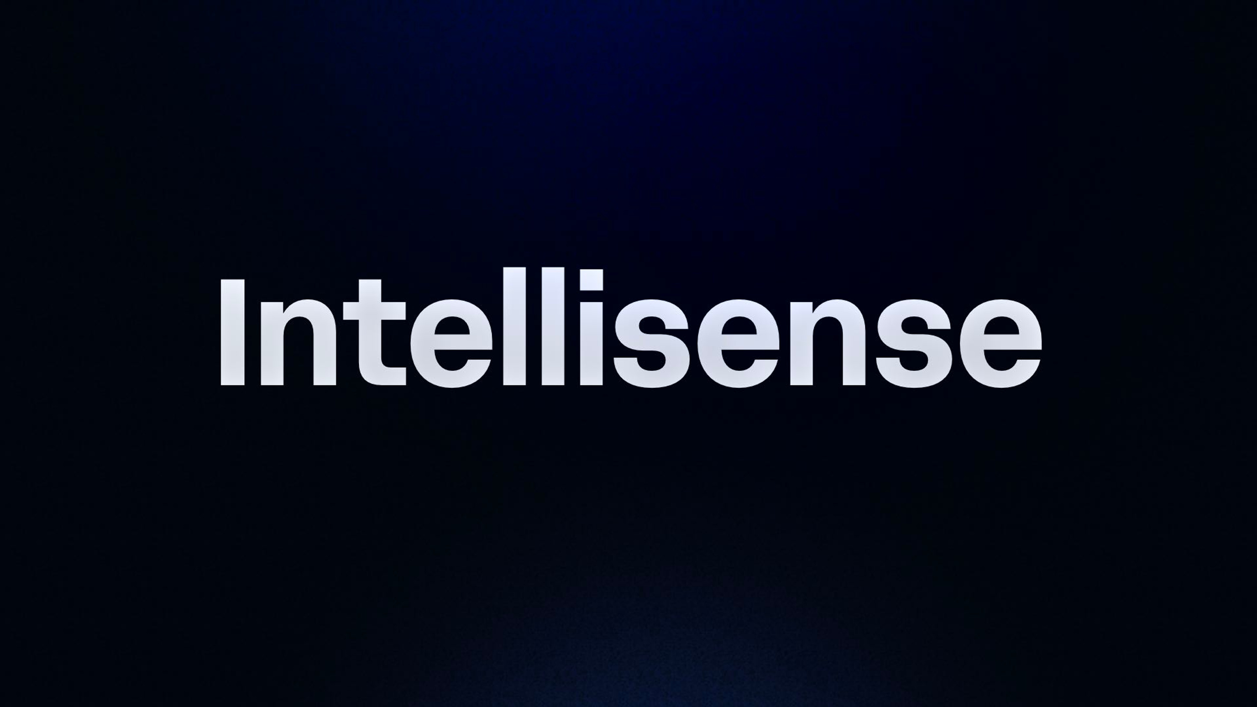 Intellisense