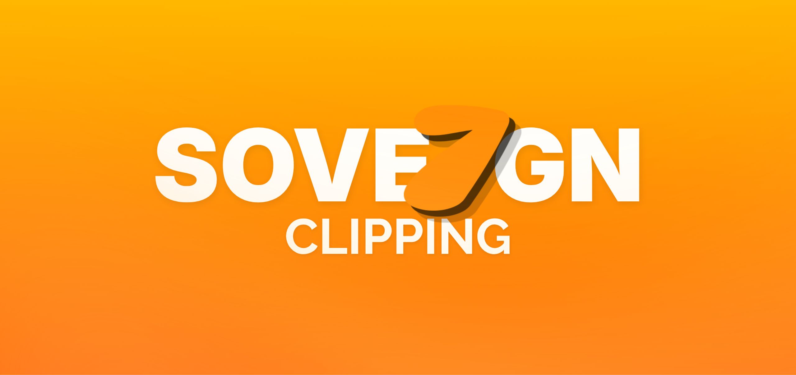 SOVE7GN CLIPPING