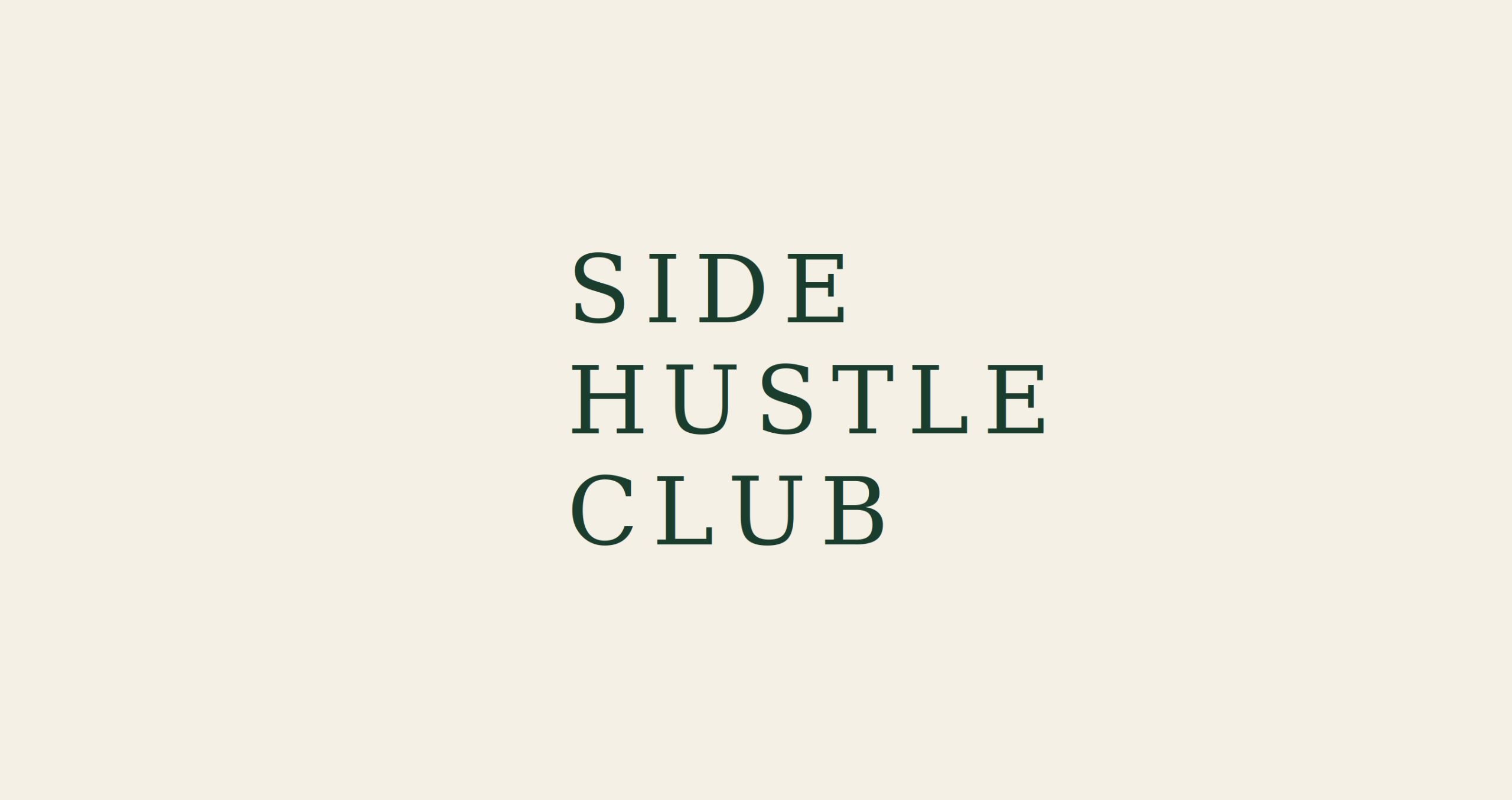 Side Hustle Club