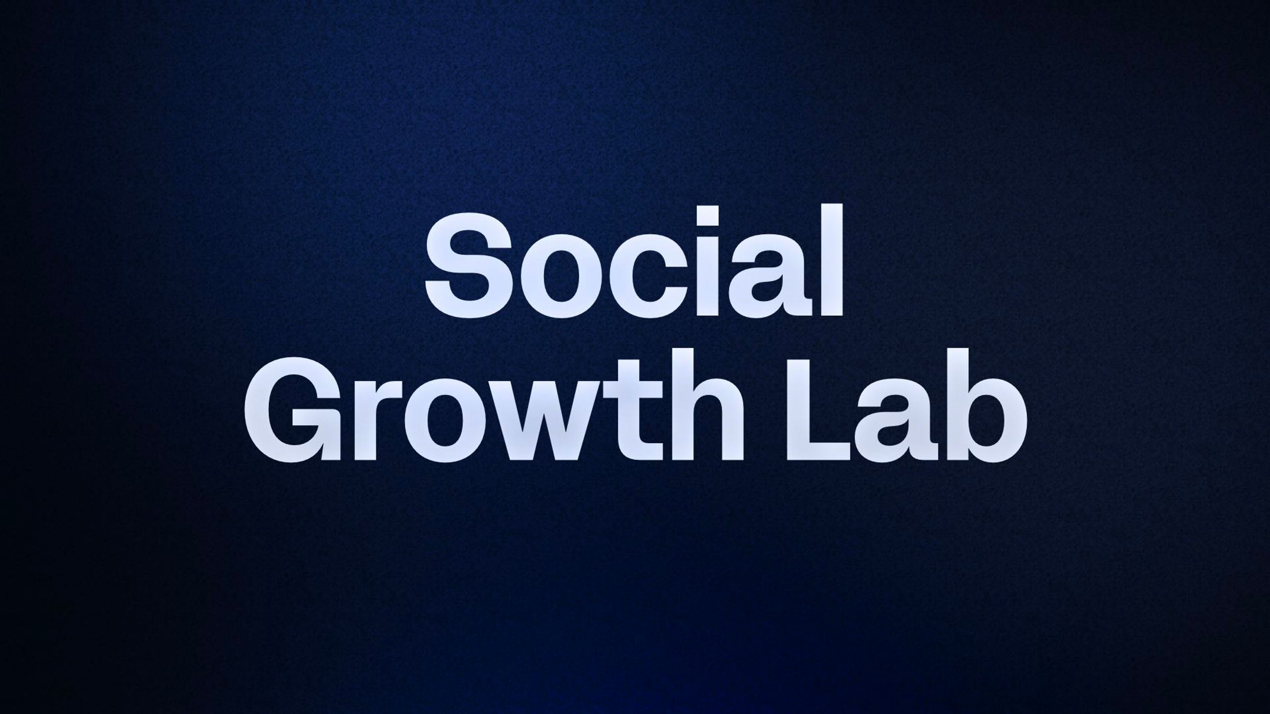 Social Growth Lab