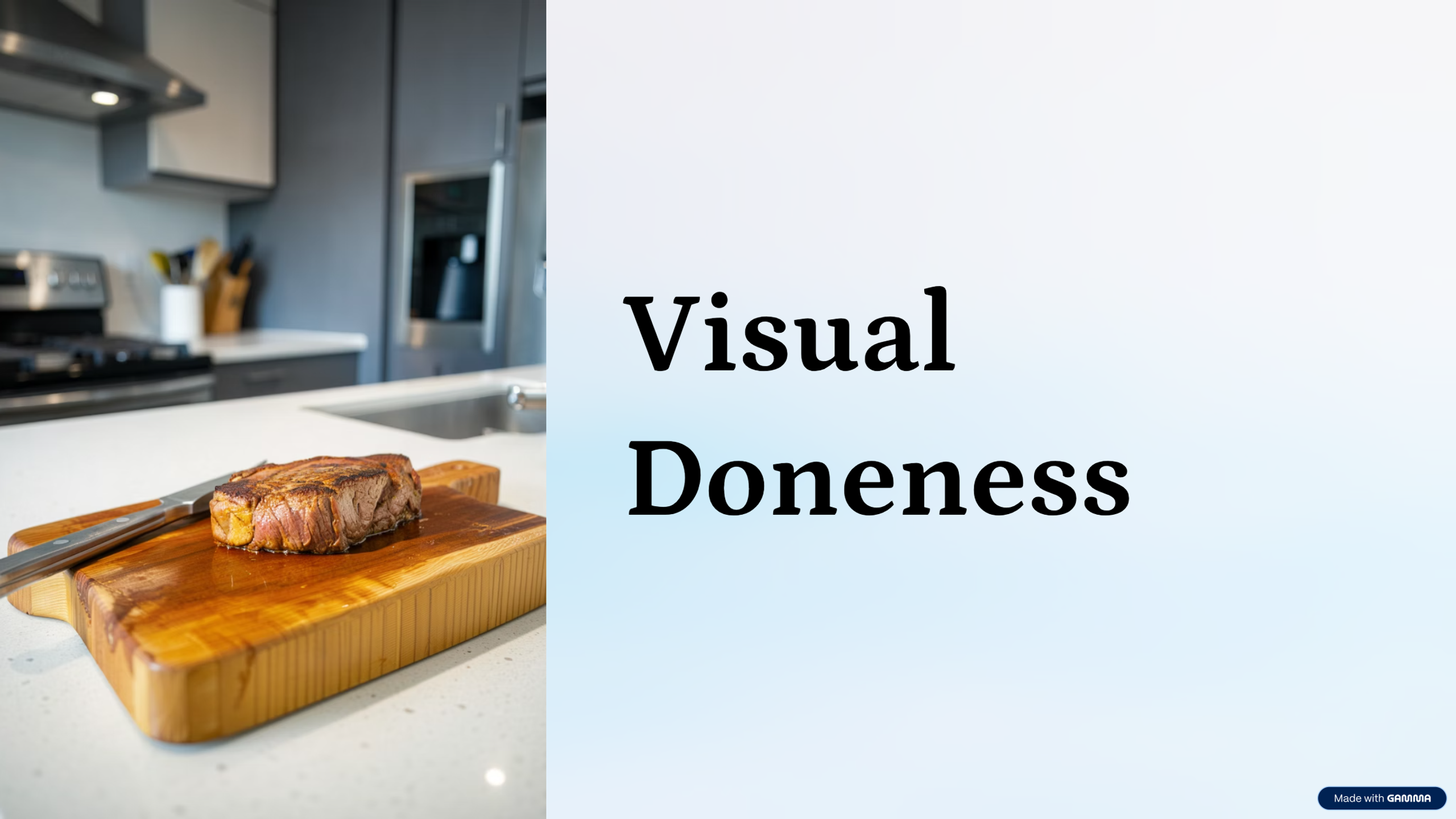 Visual Doneness Cheat Sheet Kit