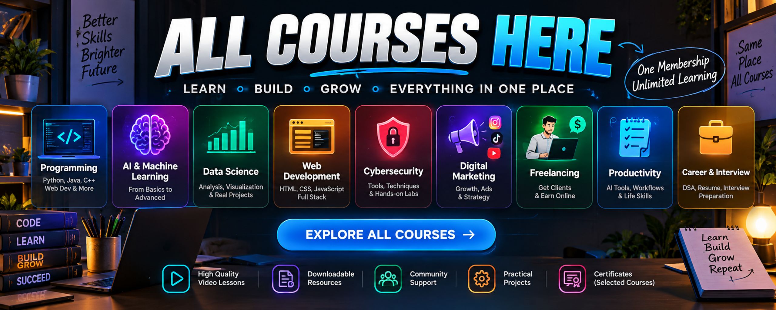 ALL COURSE HERE (A-Z)